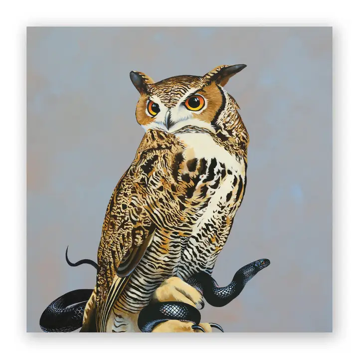 Great Horned Owl 10x10