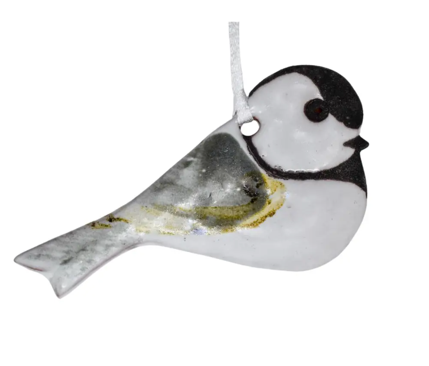 Chickadee Ceramic Ornament - Heart of the Home Inc