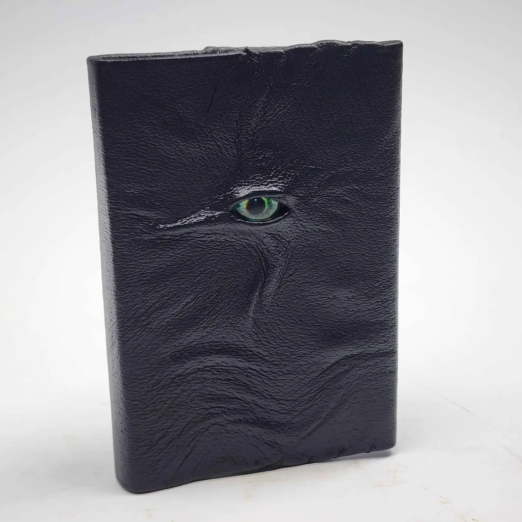 Leather Card Wallet with Eye