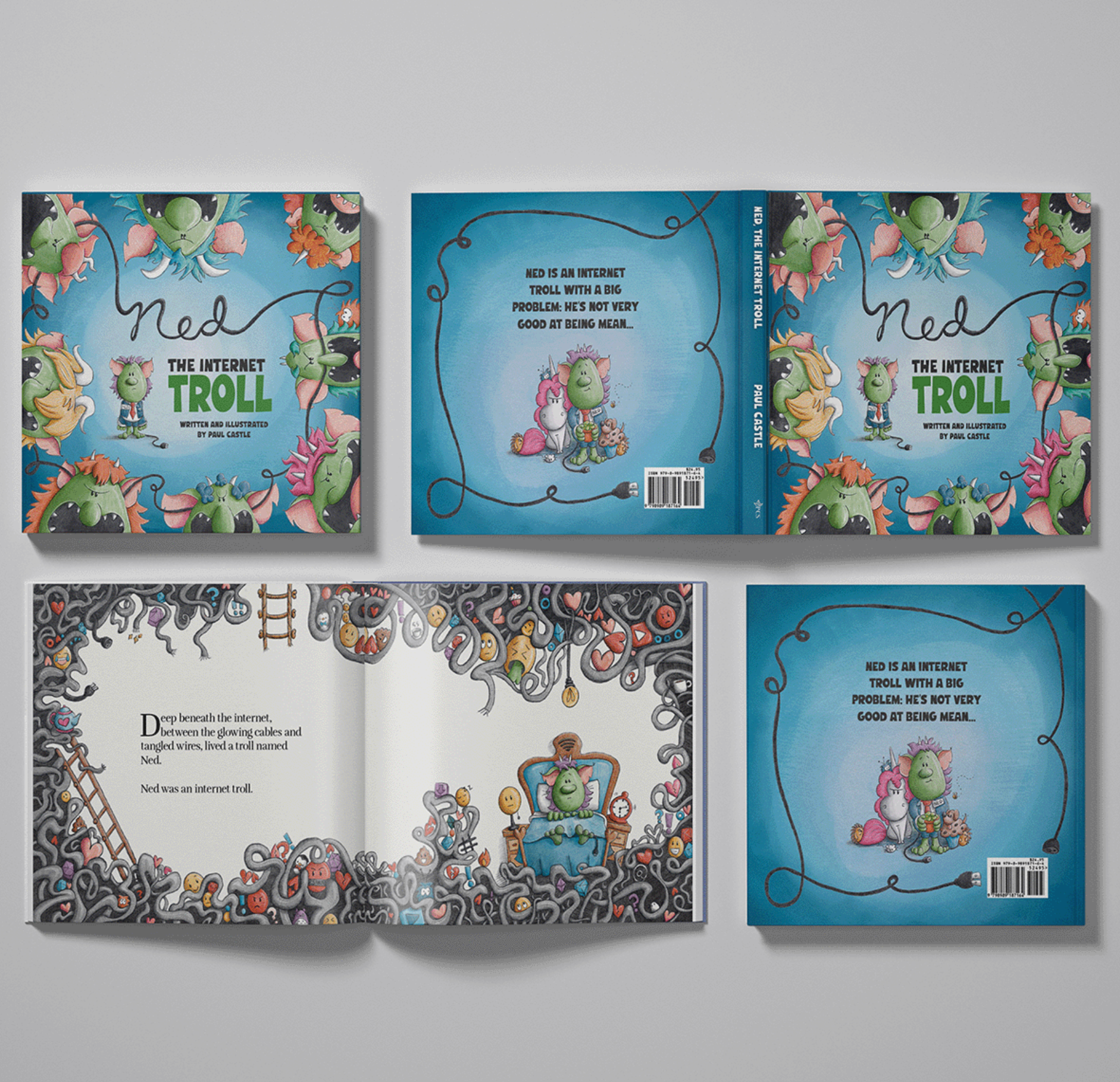 Ned the Internet Troll Book