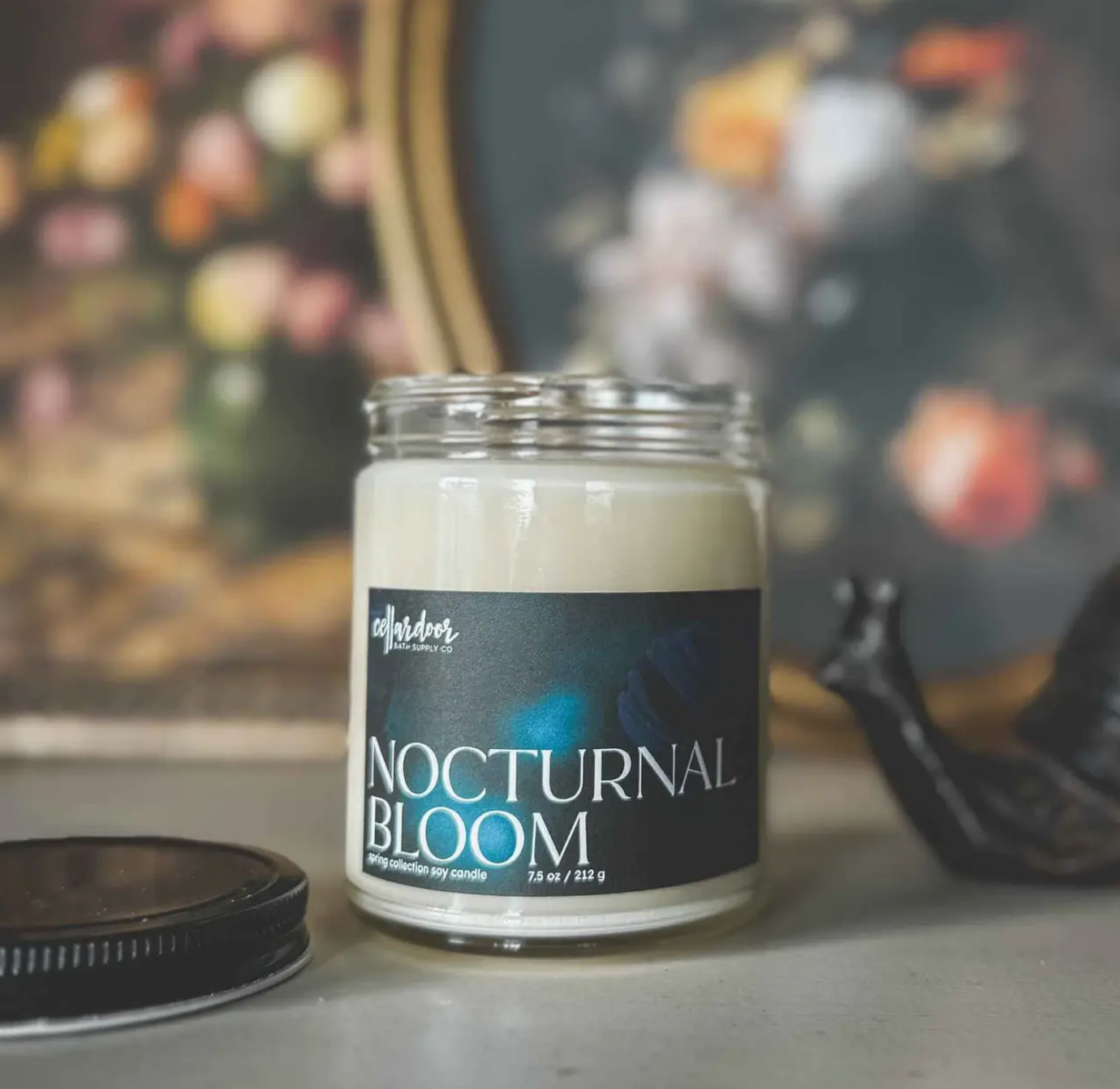 Nocturnal Bloom 7.5oz Jar Candle - Heart of the Home Inc