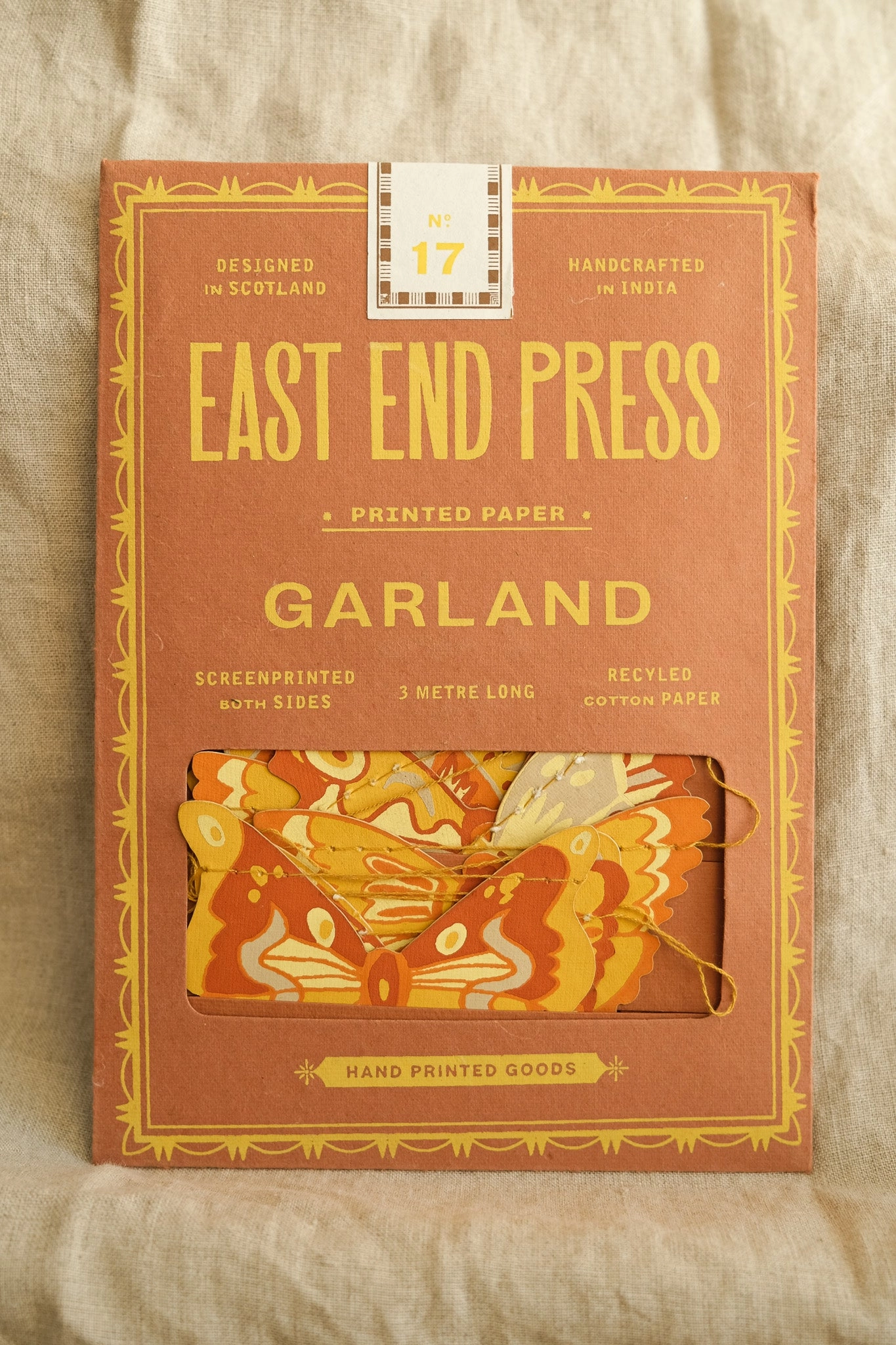 British Butterfly Garland - Heart of the Home Inc