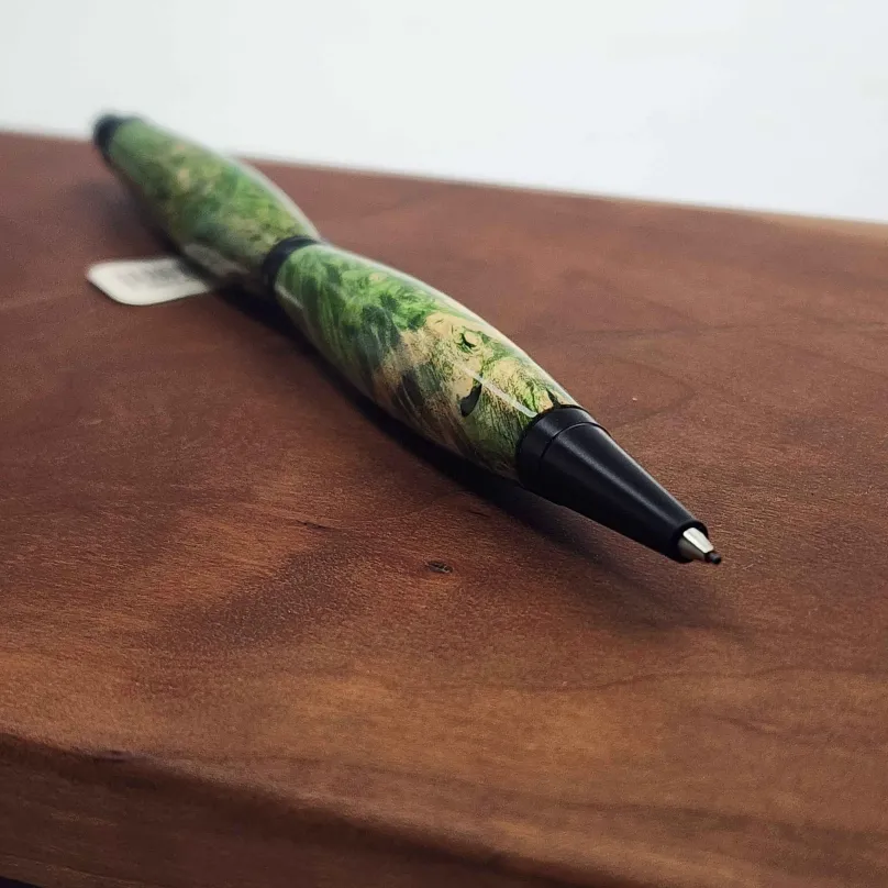 Green Box Elder Slimline Mechanical Pencil