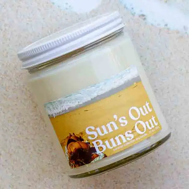 Suns Out Buns Out 7.5oz Jar Candle