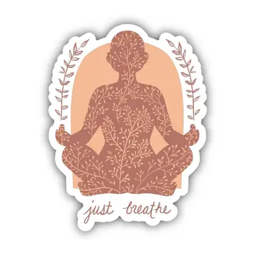 Just Breathe Sticker - Heart of the Home LV