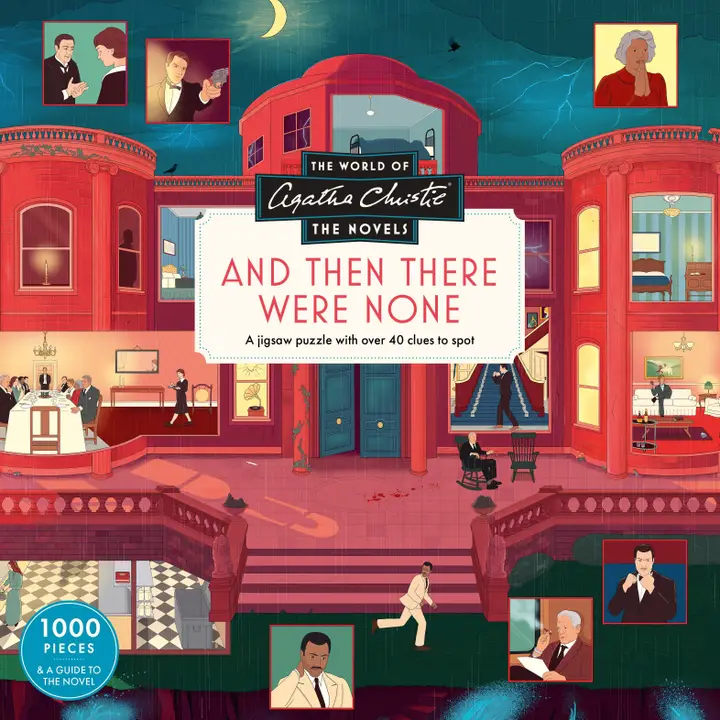 World of Agatha Christie : And Then There Were None 1000pc Puzzle - Heart of the Home Inc