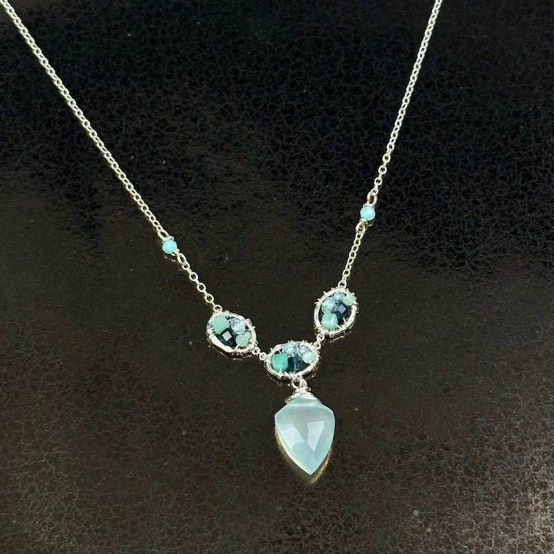 Ocean Arrow Necklace - Heart of the Home Inc