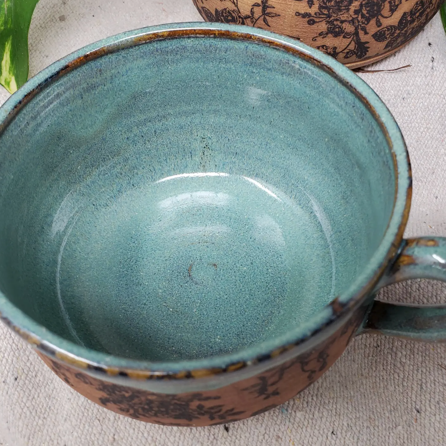 Rose Garden Soup Bowl