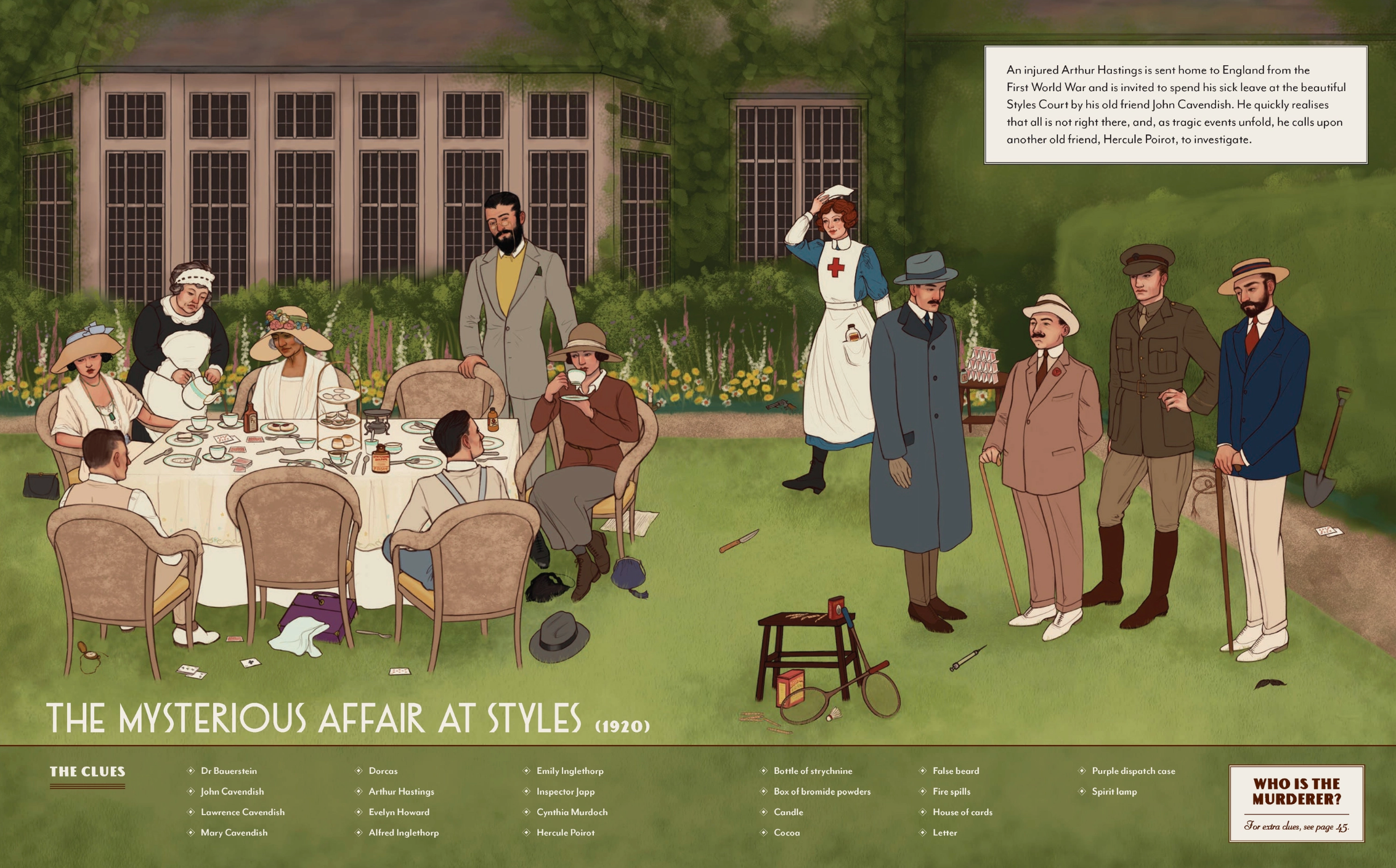 Agatha Christie Seek-And-Find