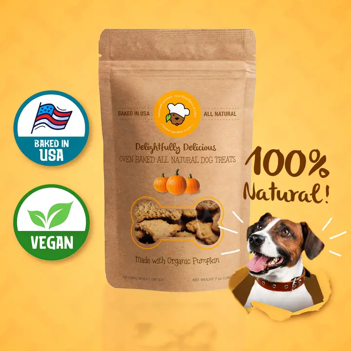 Pumpkin Dog Treats - Heart of the Home Inc