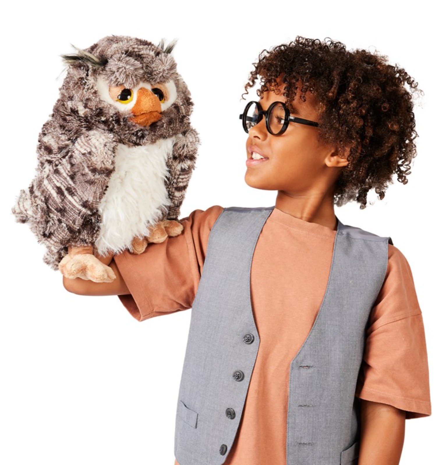 Wise Owl Hand Puppet - Heart of the Home Inc