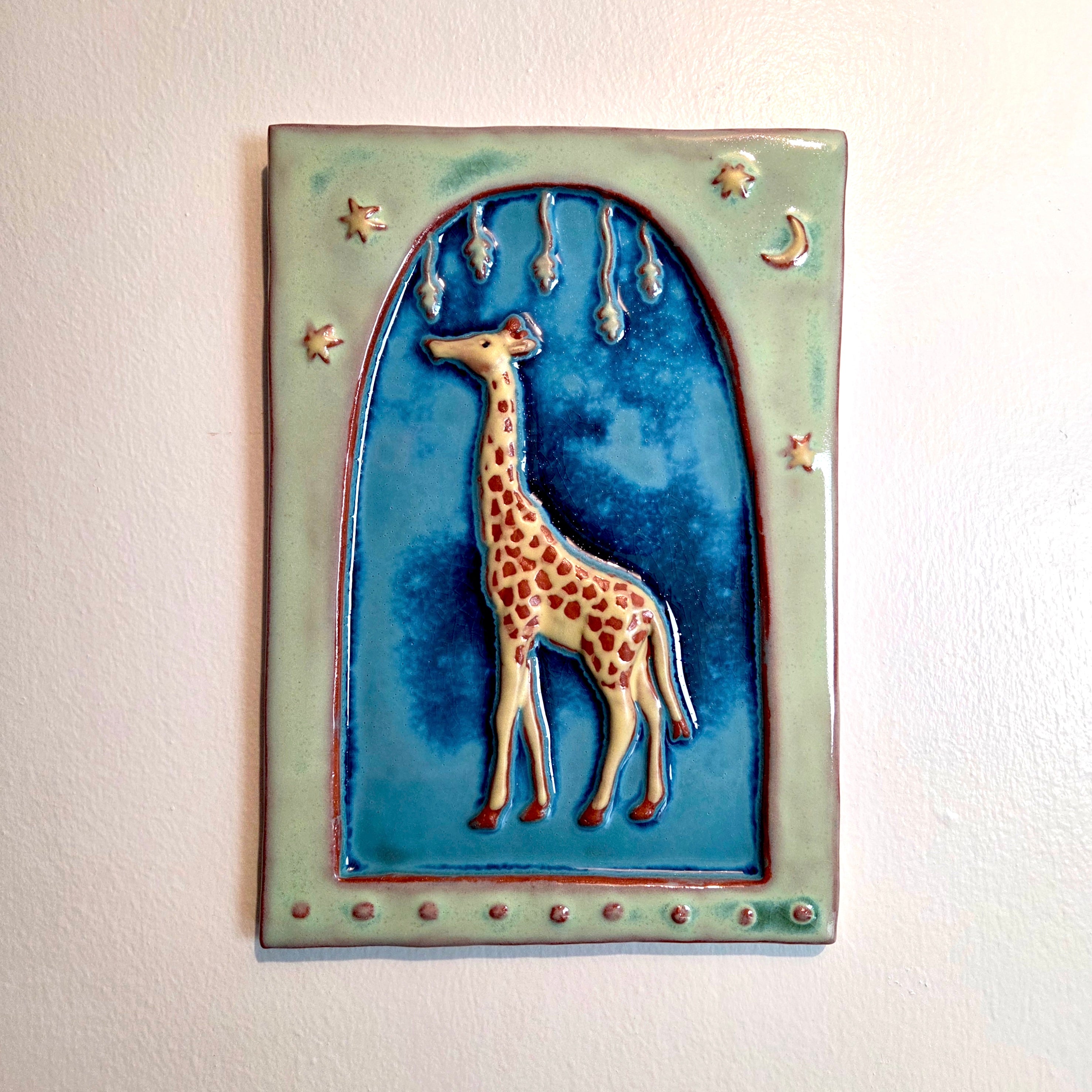 Giraffe Icon Wall Tile - Heart of the Home Inc