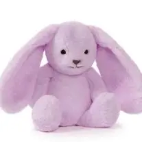 Lavender Loppity Bunny 13.5" Plush - Heart of the Home Inc