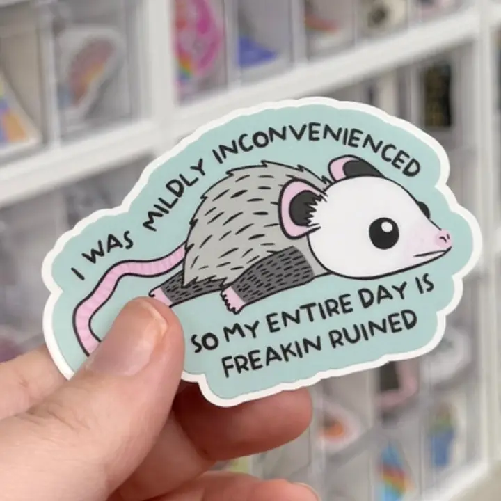 Mildly Inconvenienced Sticker - Heart of the Home Inc