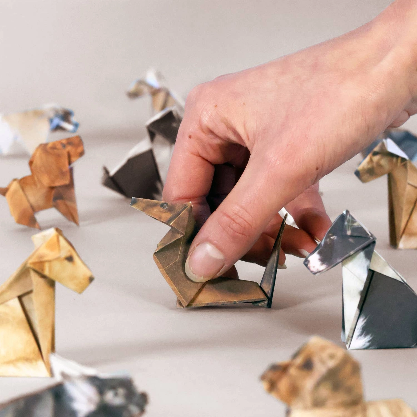 Dog Origami - Heart of the Home Inc