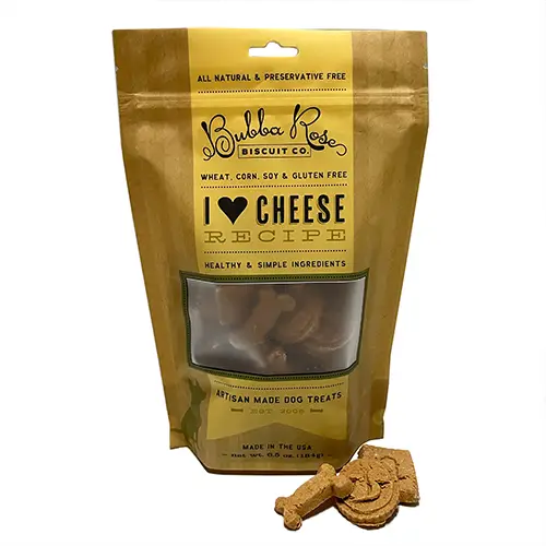 I Love Cheese Dog Biscuits - Heart of the Home LV