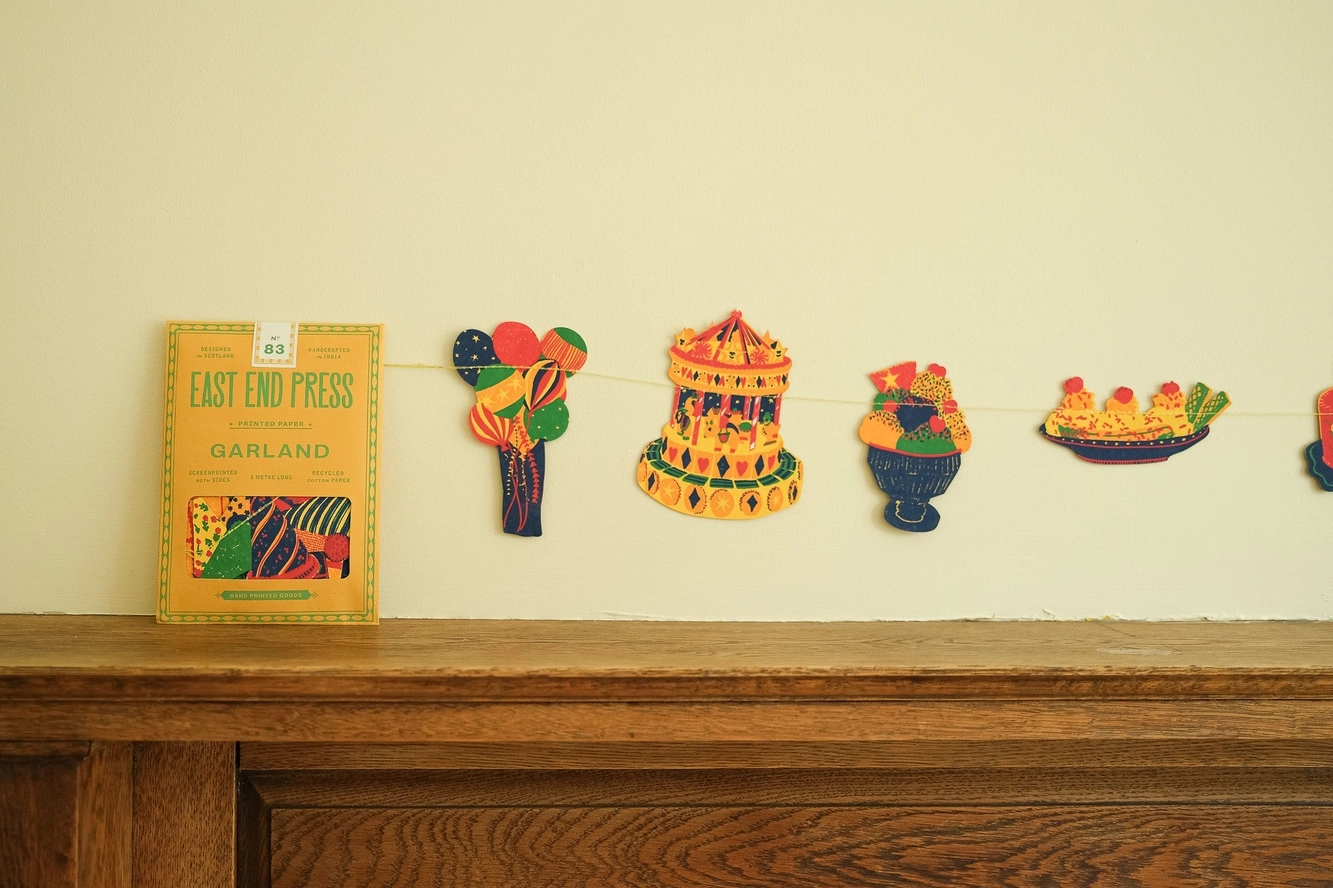 Birthday Party Garland - Heart of the Home Inc