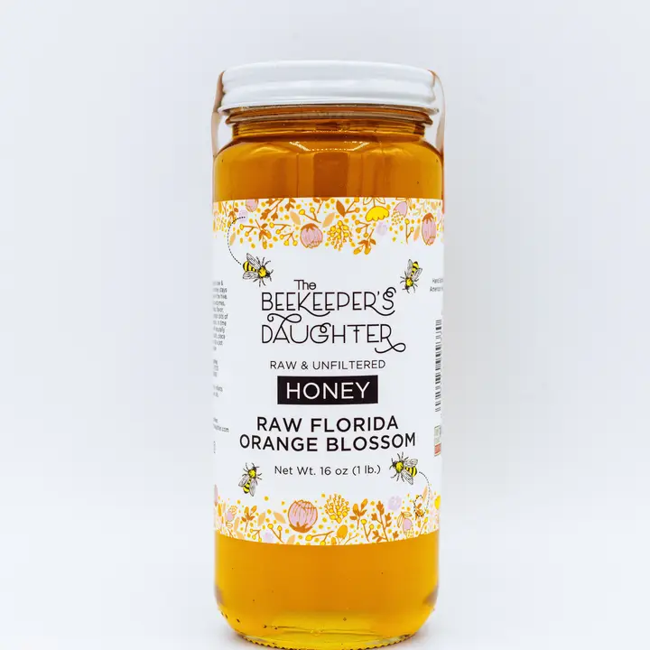Raw Florida Orange Blossom Honey