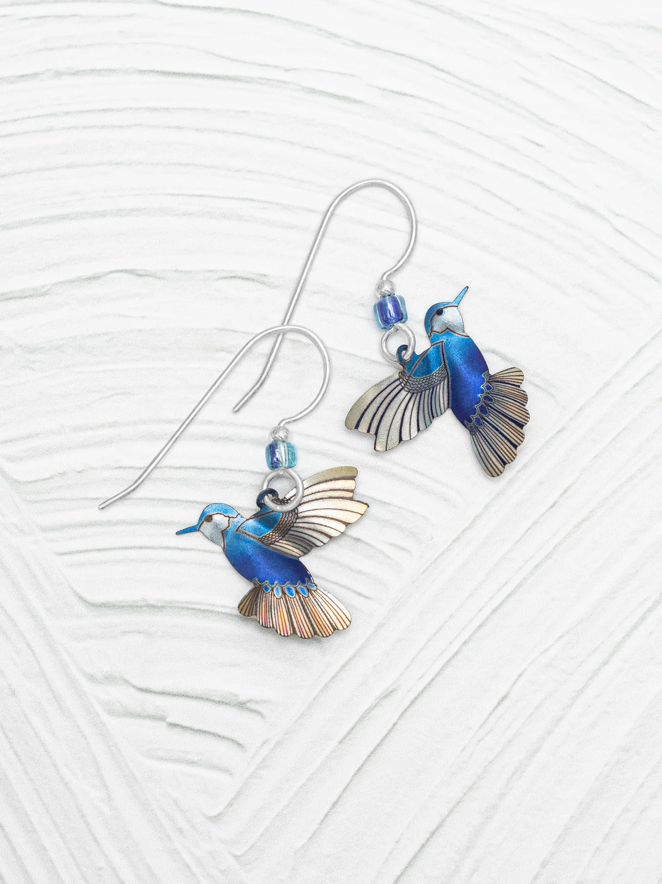 Picaflor Earrings in Blue Radiance - Heart of the Home Inc