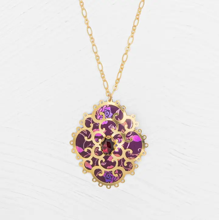 Eternal Rose Pendant - Heart of the Home Inc