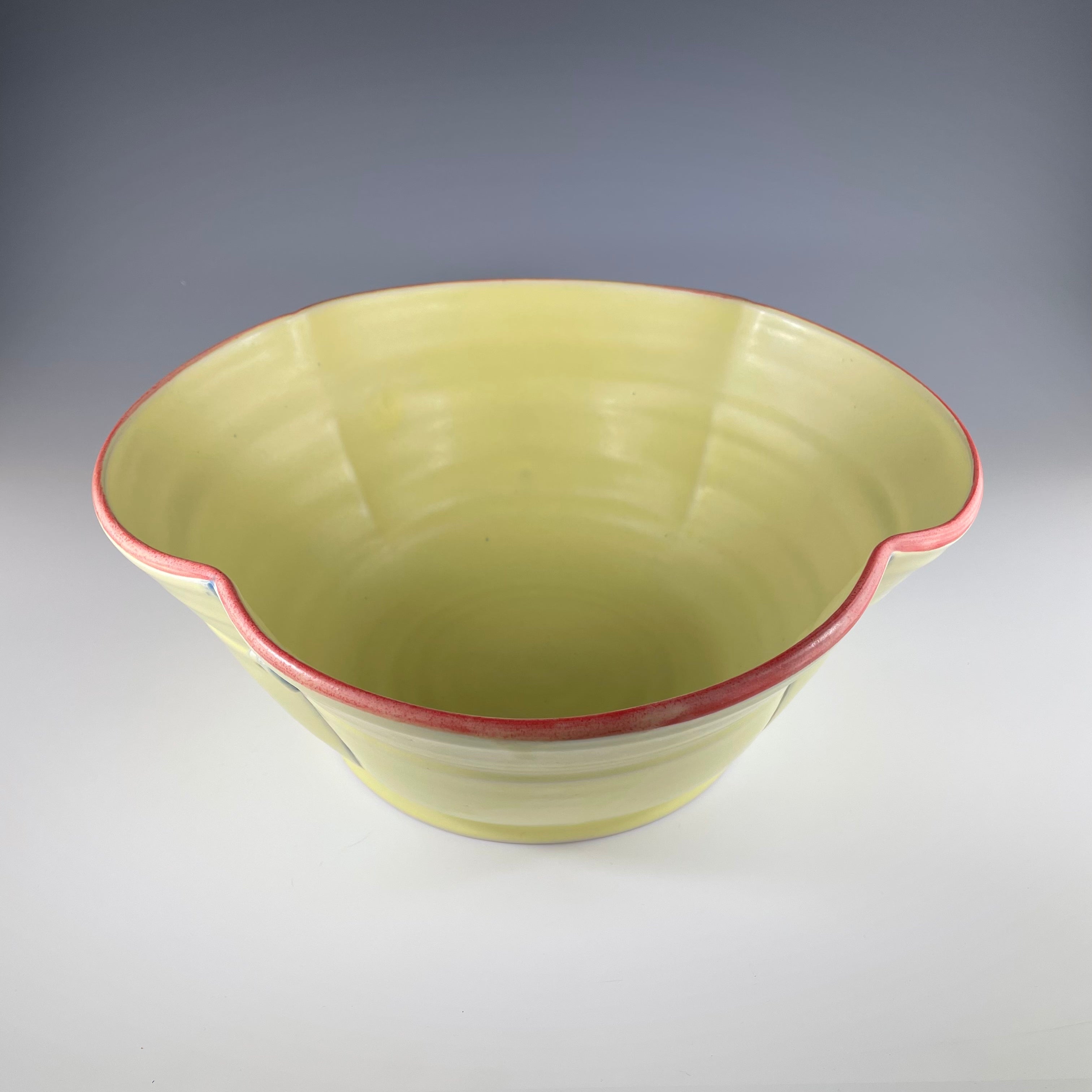 Button Serving Bowl in Yellow - Heart of the Home PA