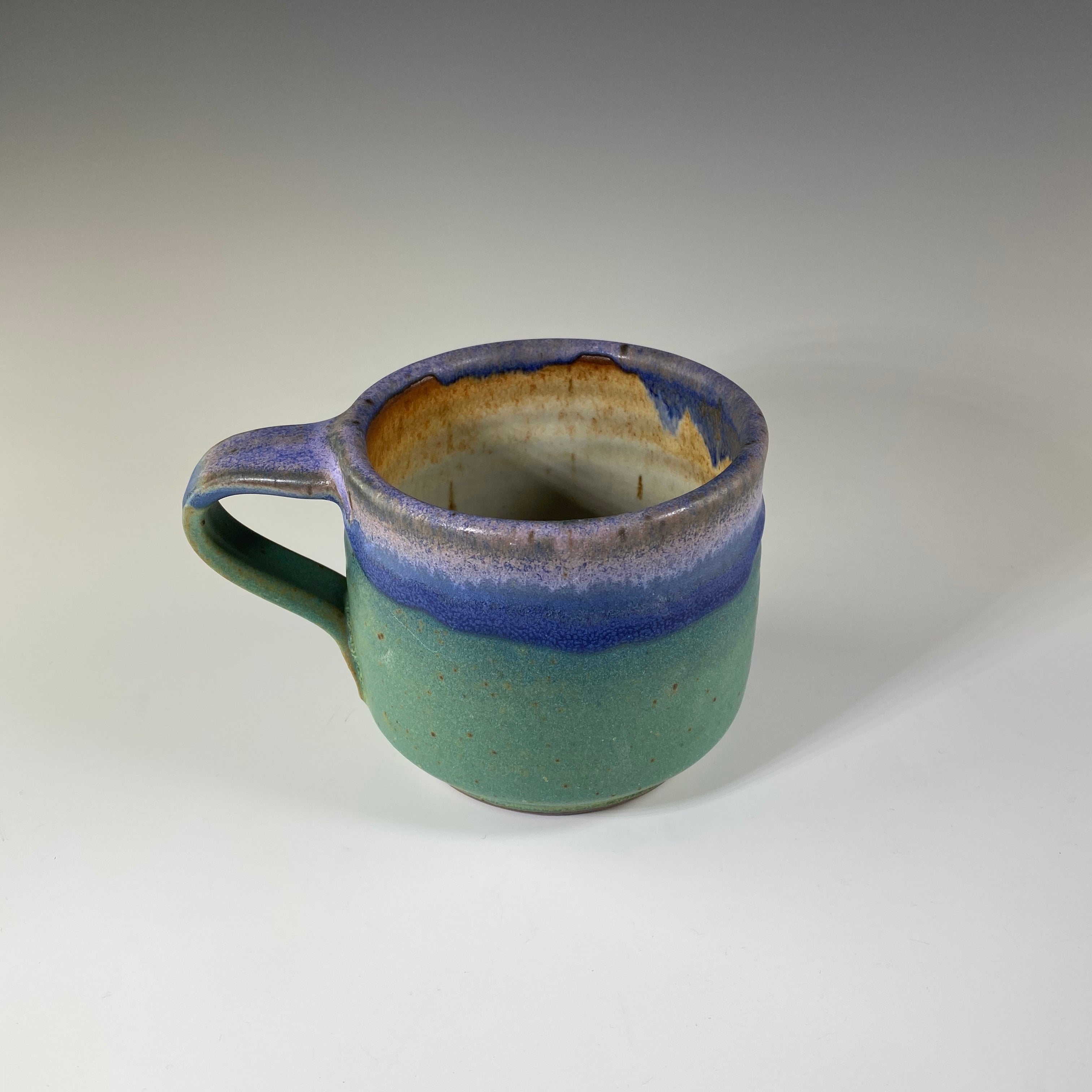 Mug in Turquoise & Lavender - Heart of the Home PA
