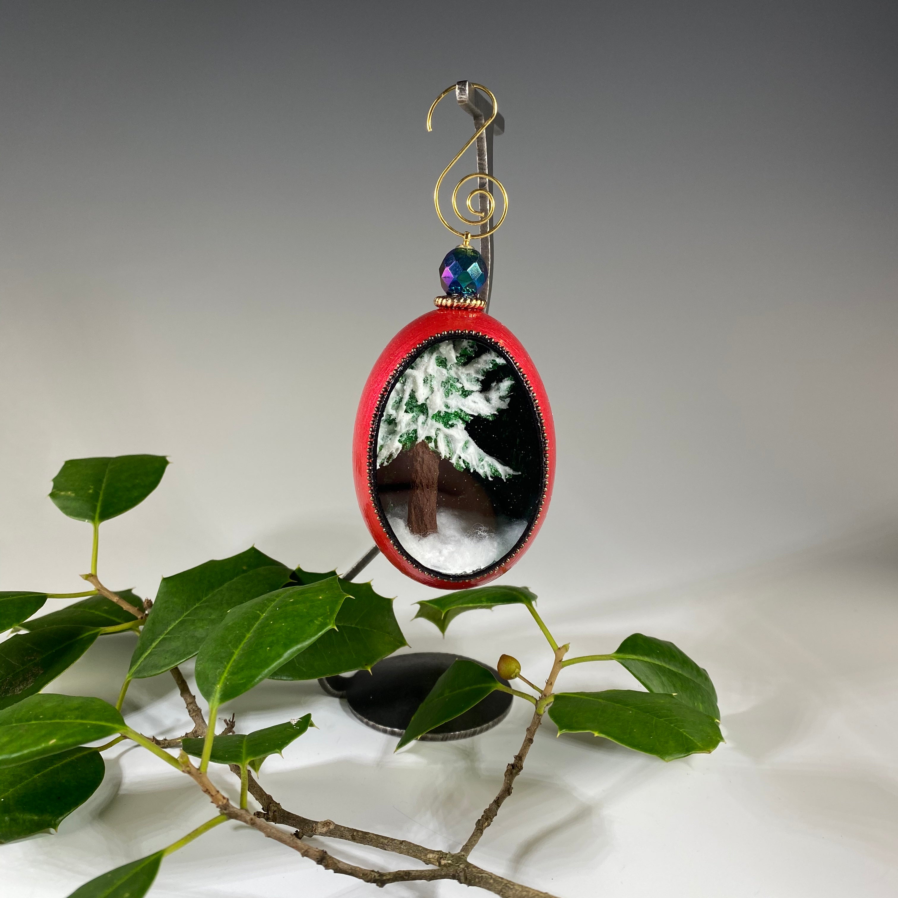 Winter Day, Winter Night Ornament - Heart of the Home PA