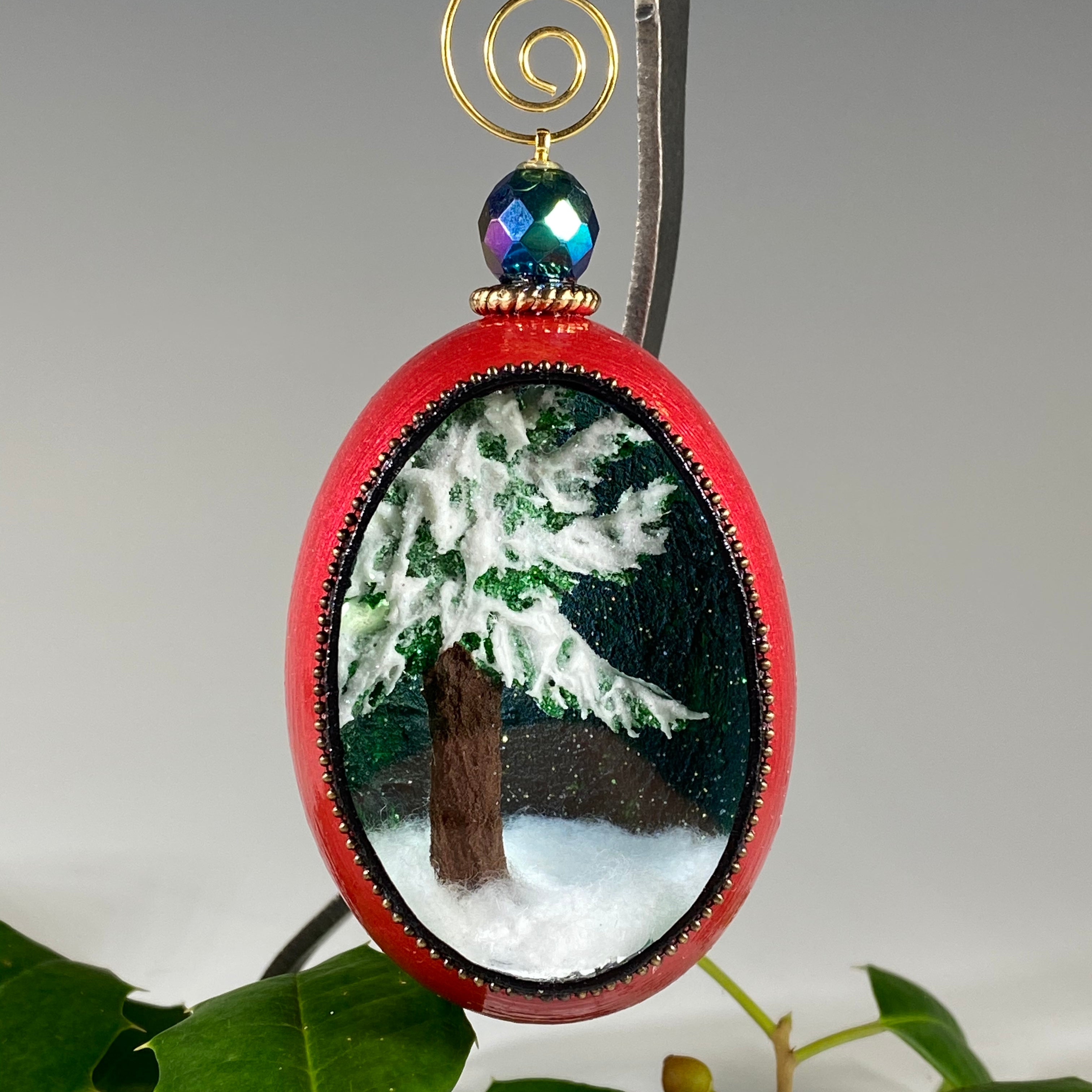Winter Day, Winter Night Ornament - Heart of the Home PA