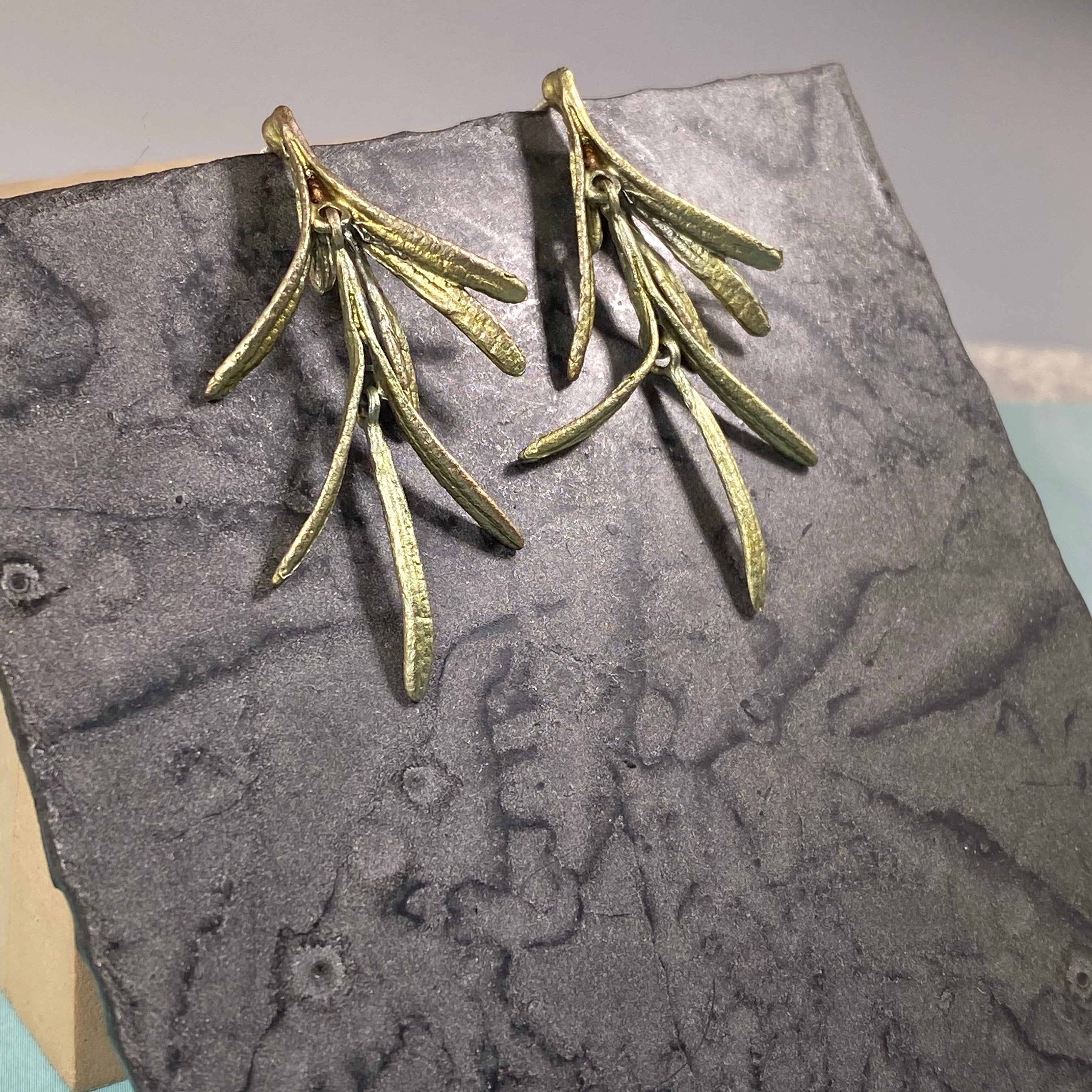 Rosemary Post Earrings - Heart of the Home PA