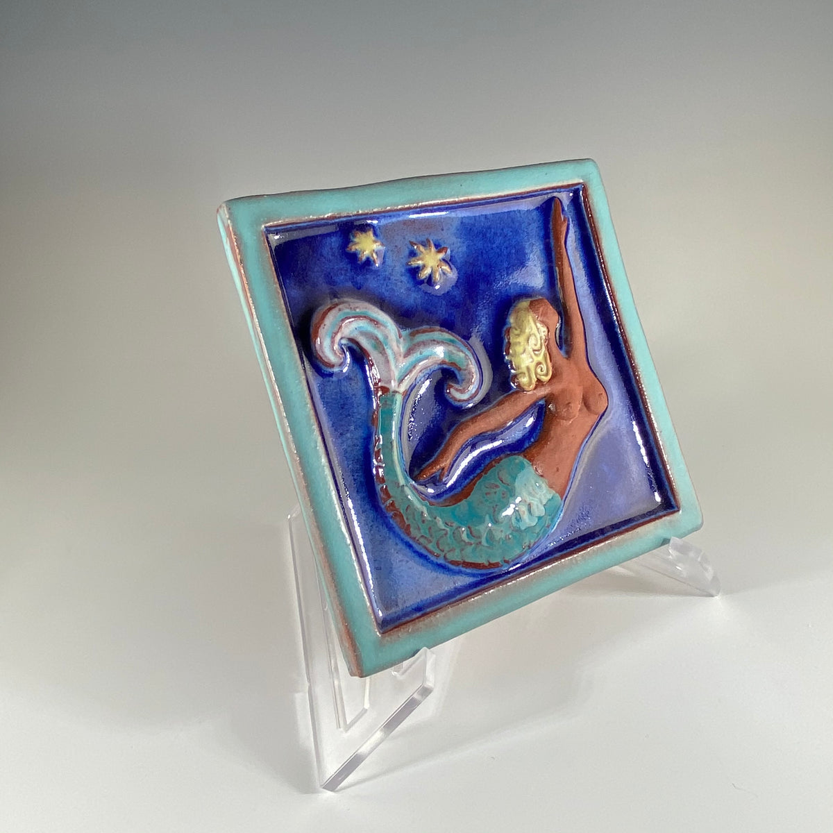 Small Mermaid Wall Tile - Heart of the Home PA