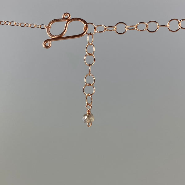 Champagne Y-Shaped Necklace