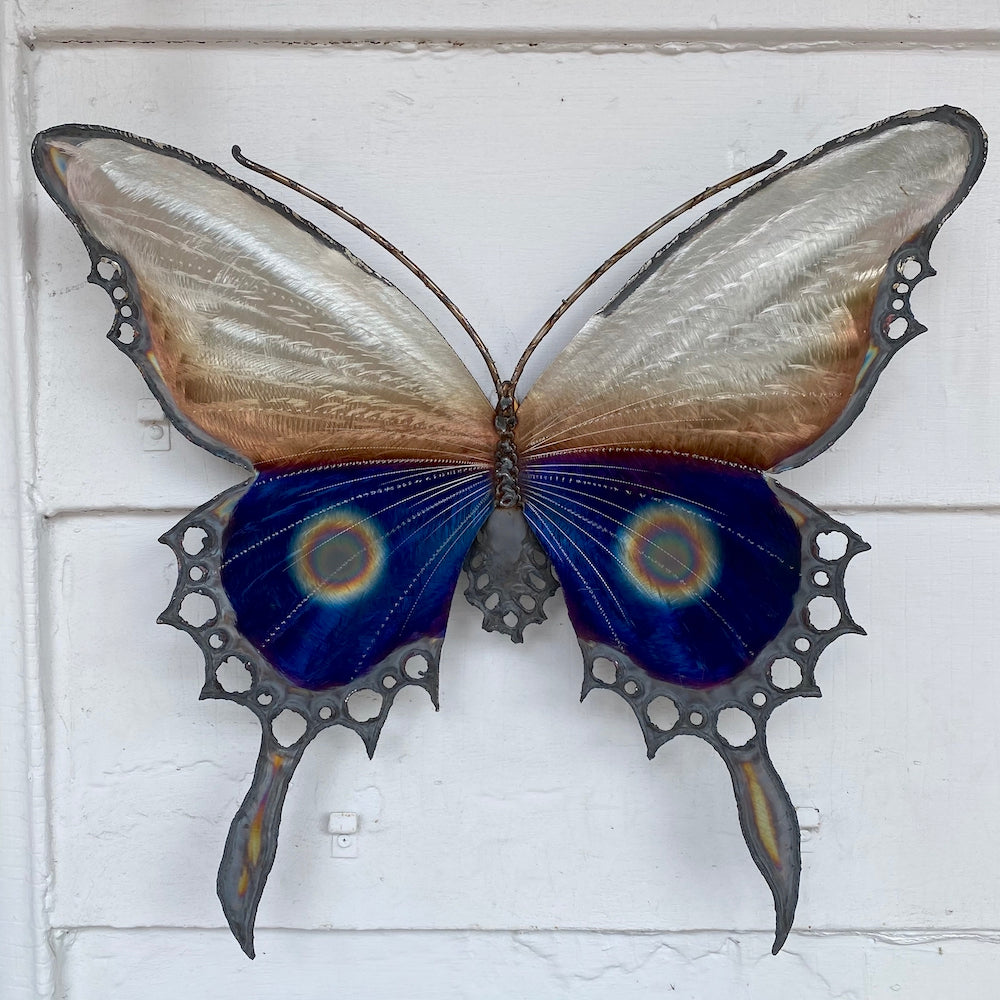 Tiger Butterfly with Spots Medium Wall Sculpture - Heart of the Home PA