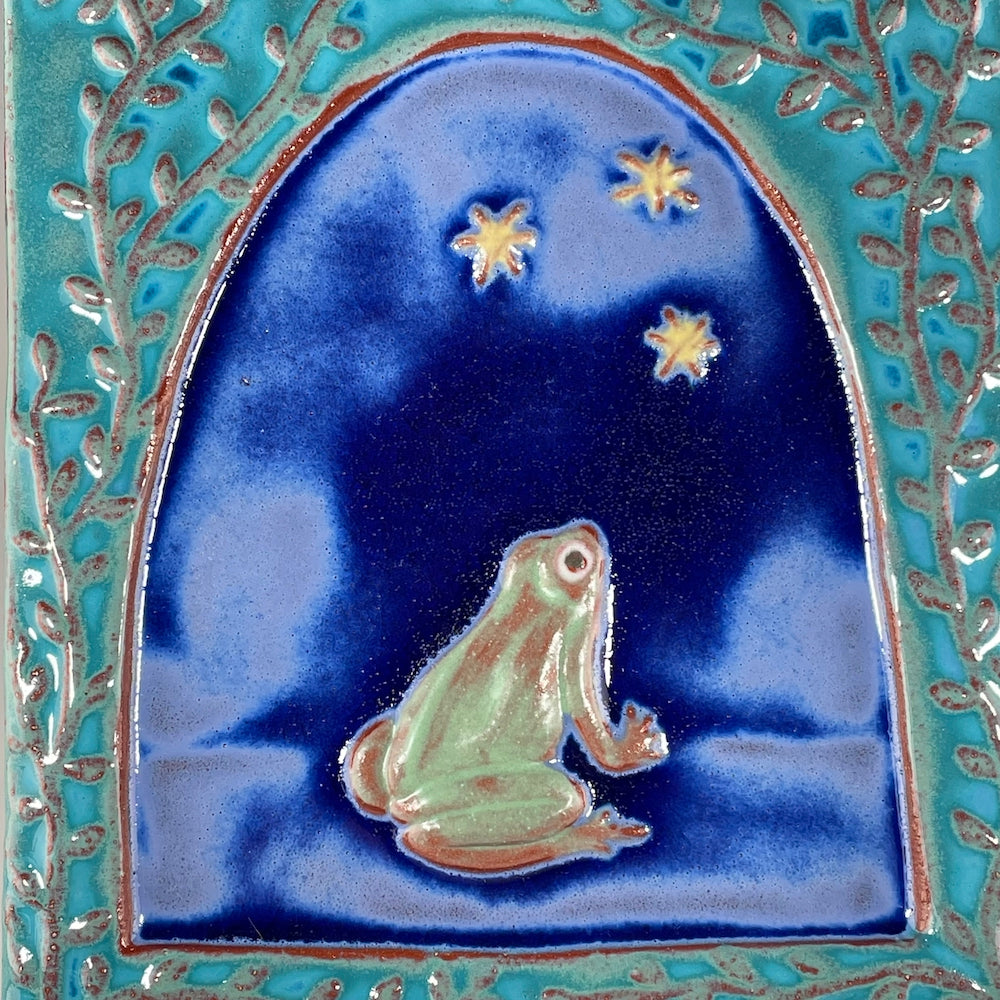 Frog Icon Wall Tile - Heart of the Home PA