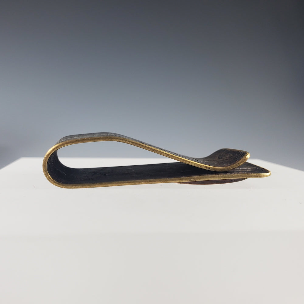 WWII Shell Casing & Coin Money Clip - 1 Centavo - Heart of the Home PA