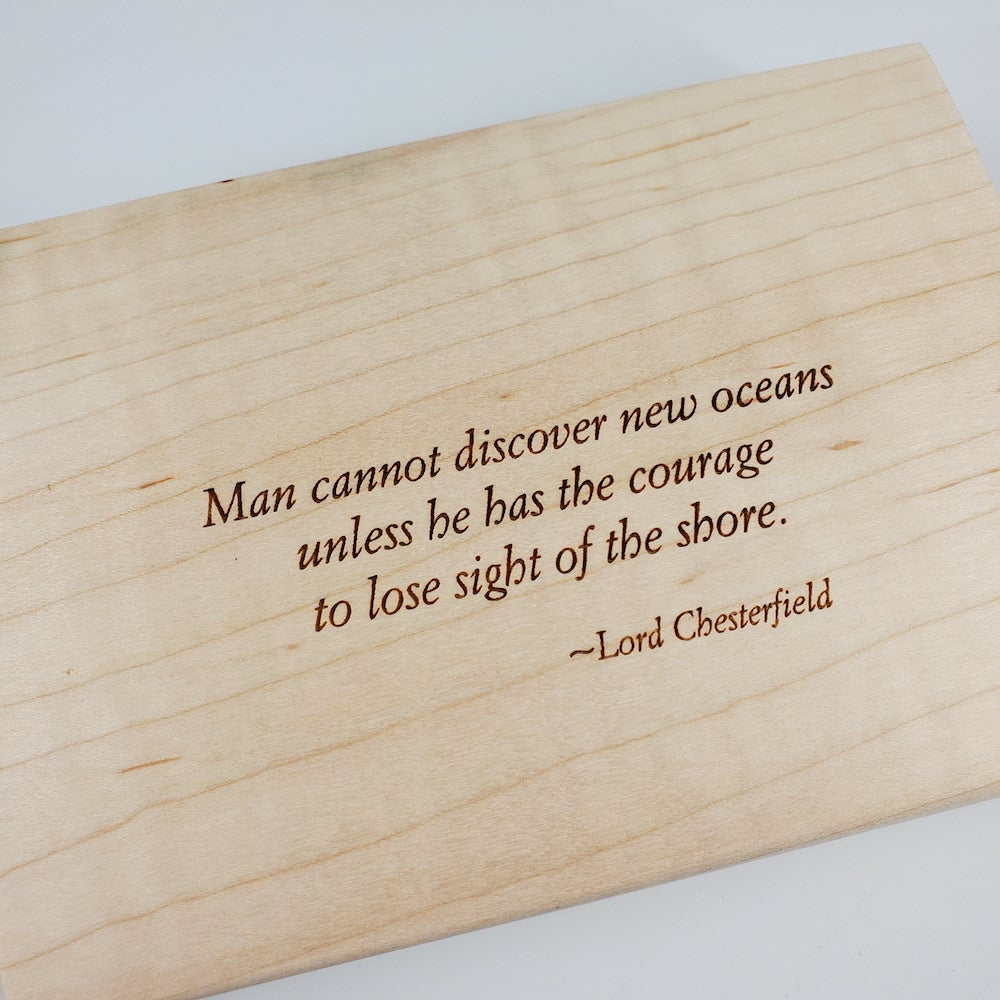 Tranquility Box - Courage to Lose Sight of the Shore - Heart of the Home PA