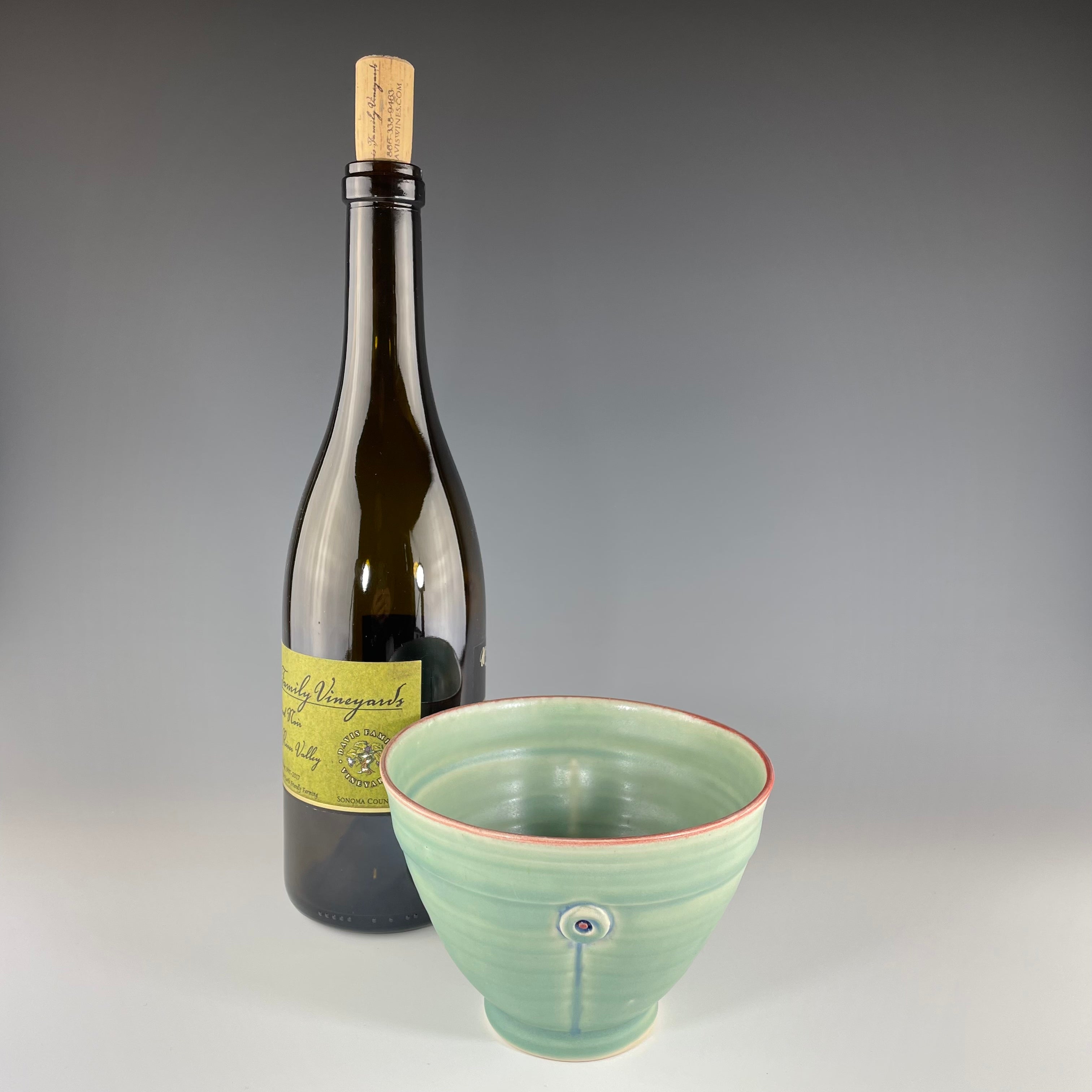 Button Soup Bowl in Green - Heart of the Home PA