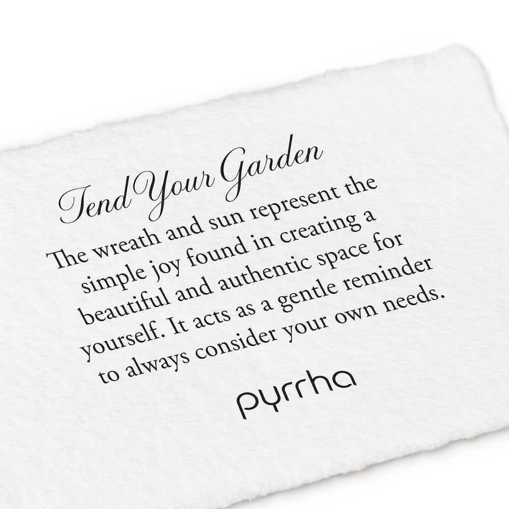 Tend Your Garden Talisman - Heart of the Home PA