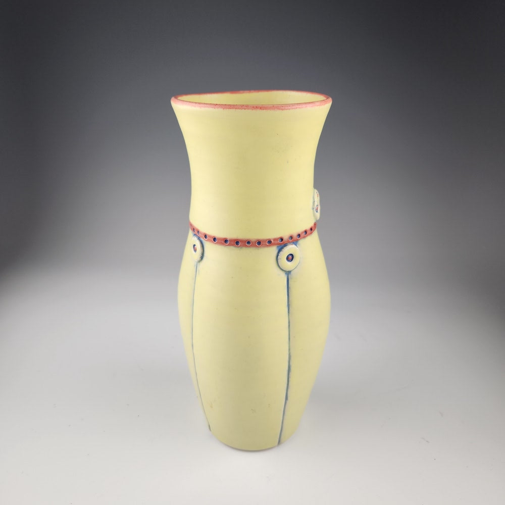 Large Yellow Vase - Heart of the Home PA