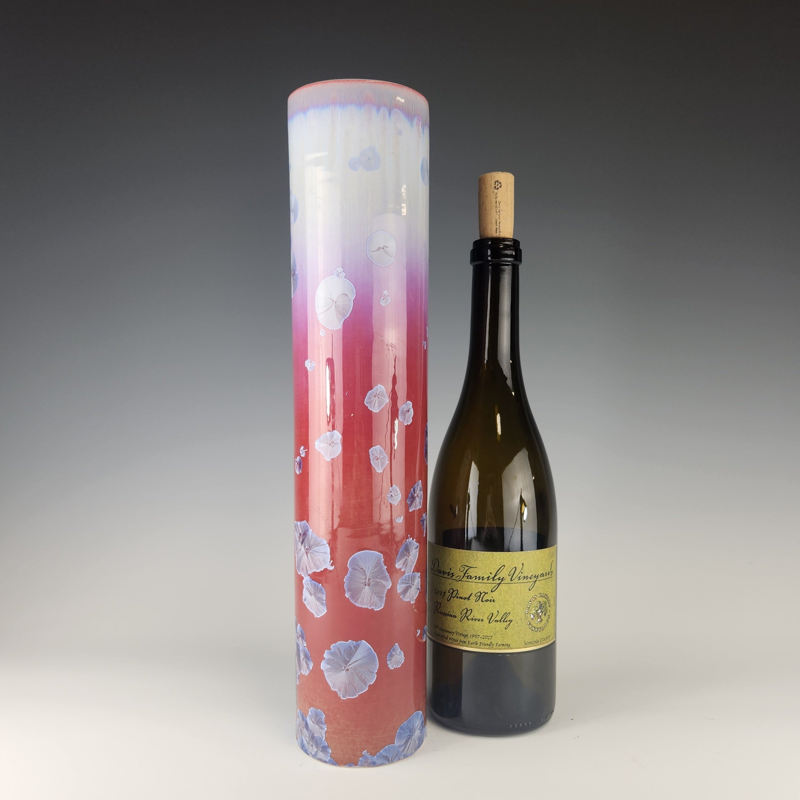 Violet Cylinder Vase - 14" - Heart of the Home PA