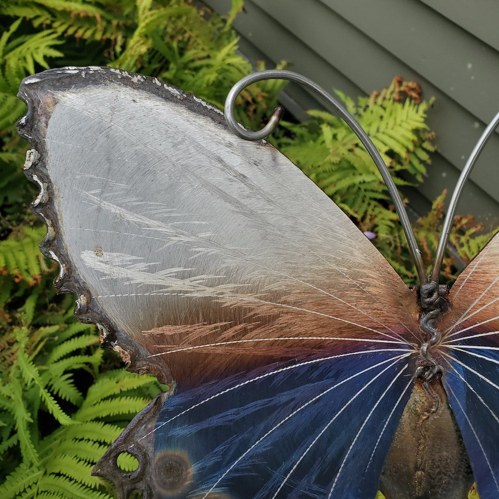 Small Lace Butterfly Garden Stake - Dotted Tails - Heart of the Home PA