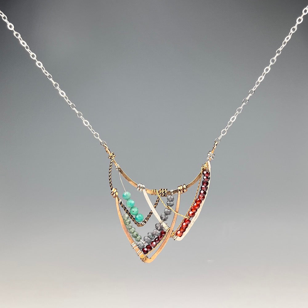 Majestic Mountain Necklace - Heart of the Home PA