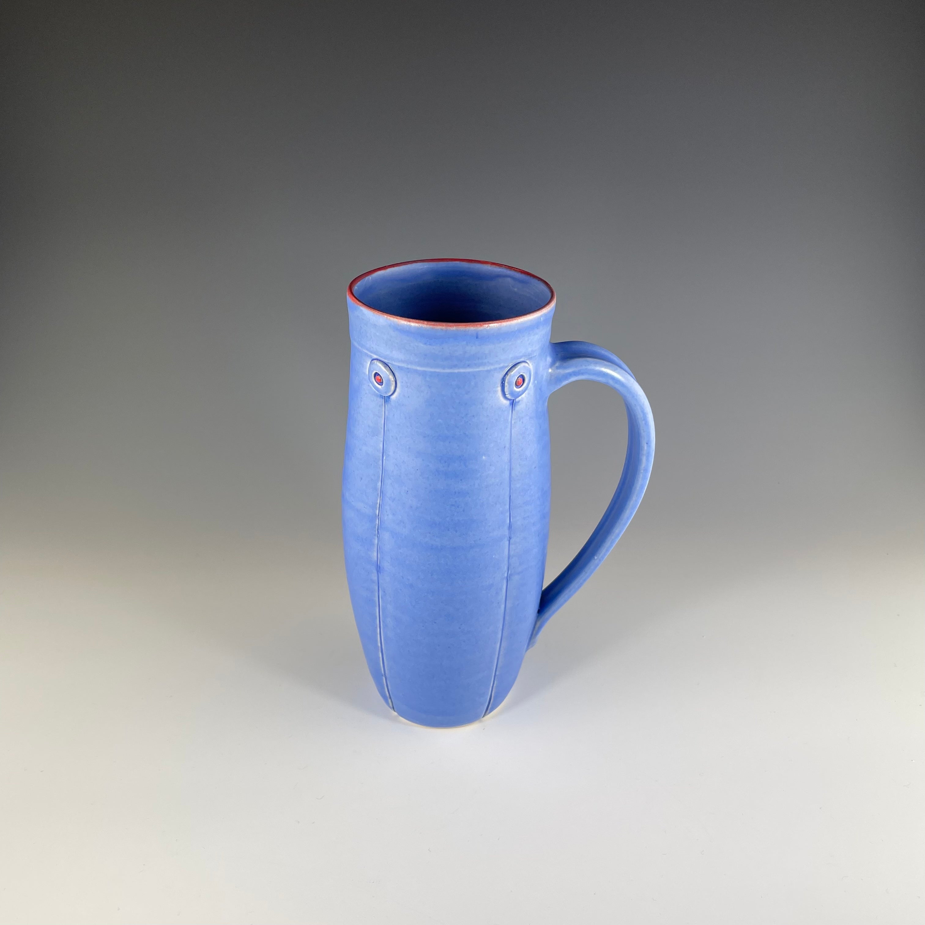 Button Stein in Blue - Heart of the Home PA