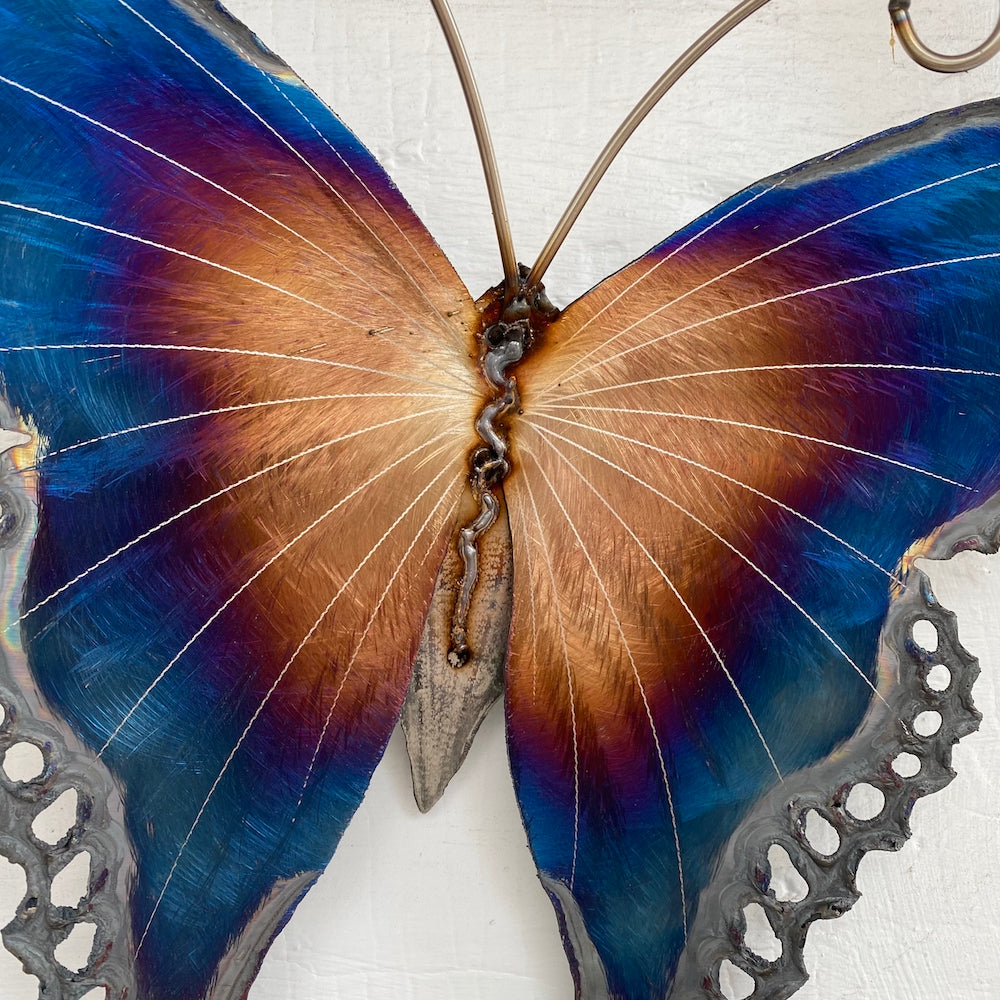 Small Luna Moth Wall Sculpture - Dotted Wingtips - Heart of the Home PA