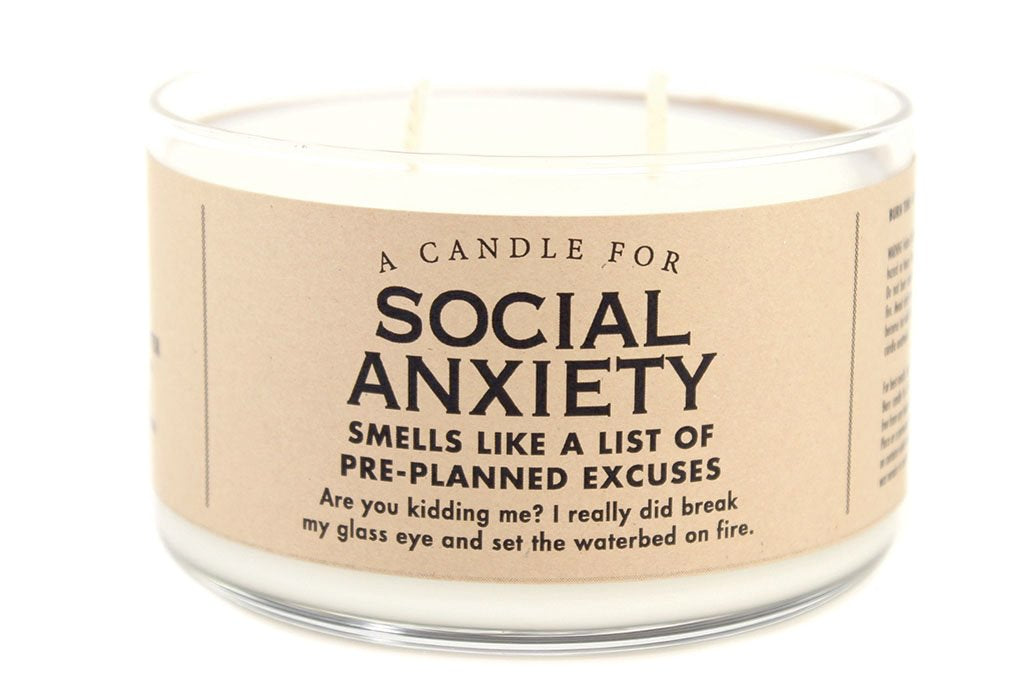 A Candle for Social Anxiety - Heart of the Home PA