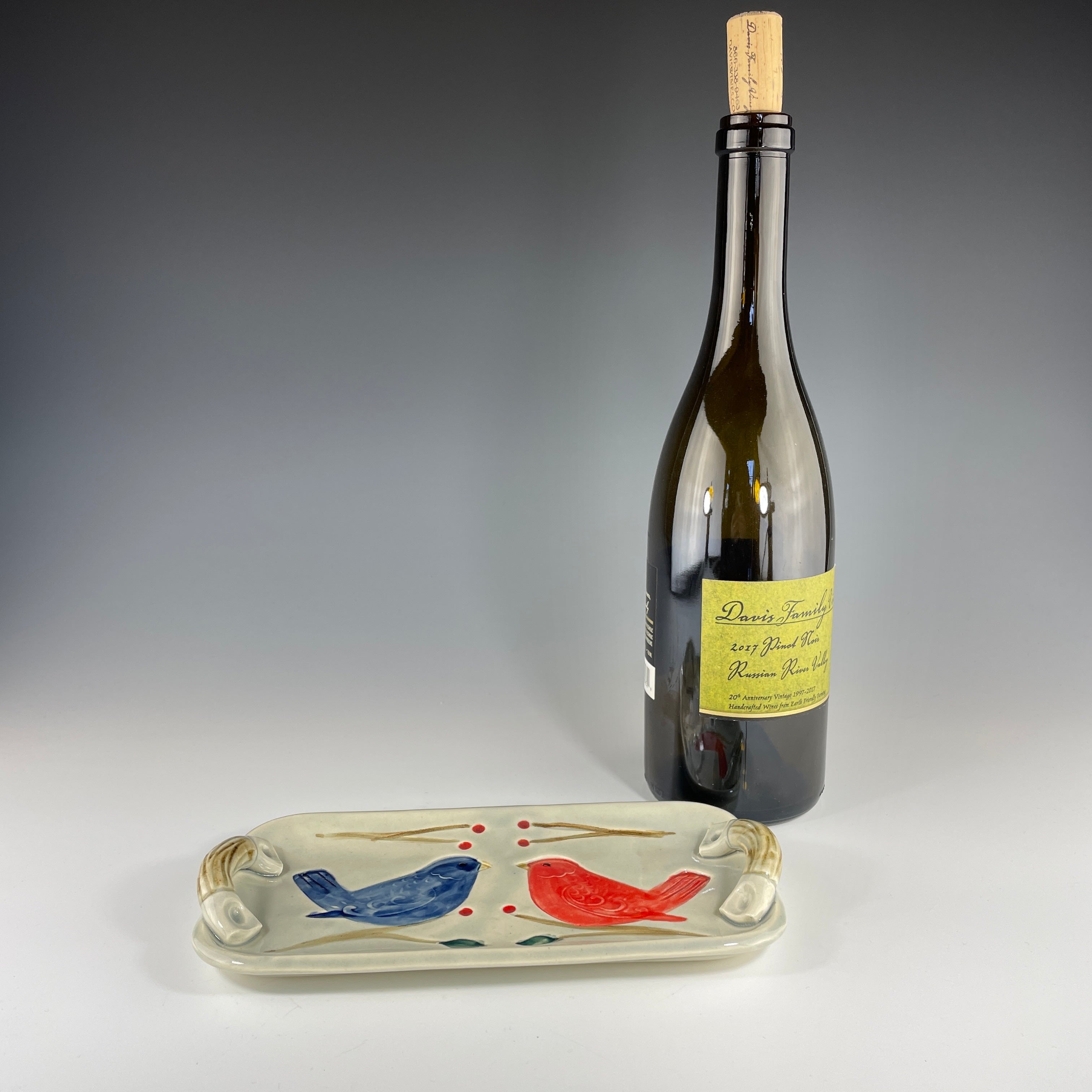 Folk Bird Tray - Heart of the Home PA