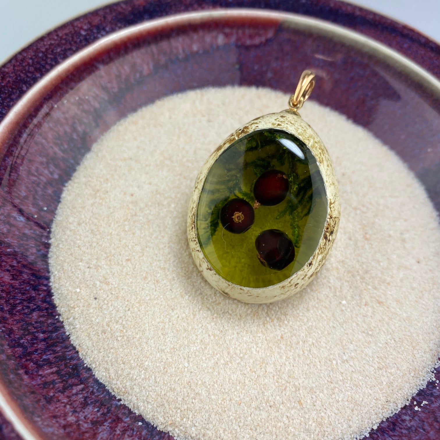 Juniper Berry Quail Egg - Heart of the Home PA