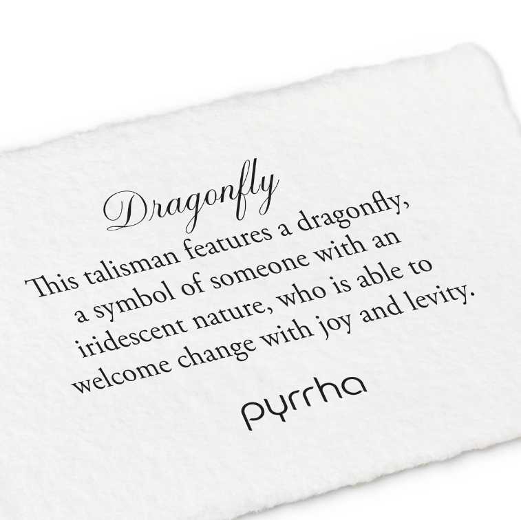 Dragonfly Talisman Pendant - Heart of the Home PA