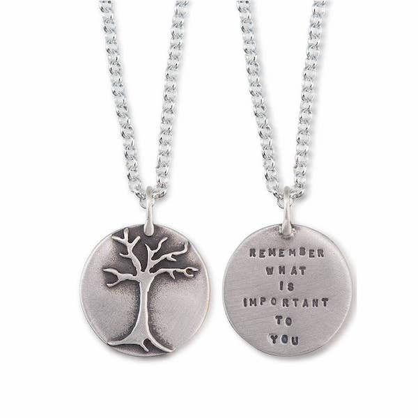 Remember What Is Important To You Pendant - Heart of the Home PA
