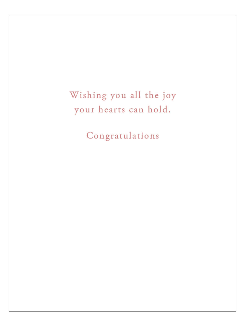 Enchanted Woodland Wedding Card - Heart of the Home PA