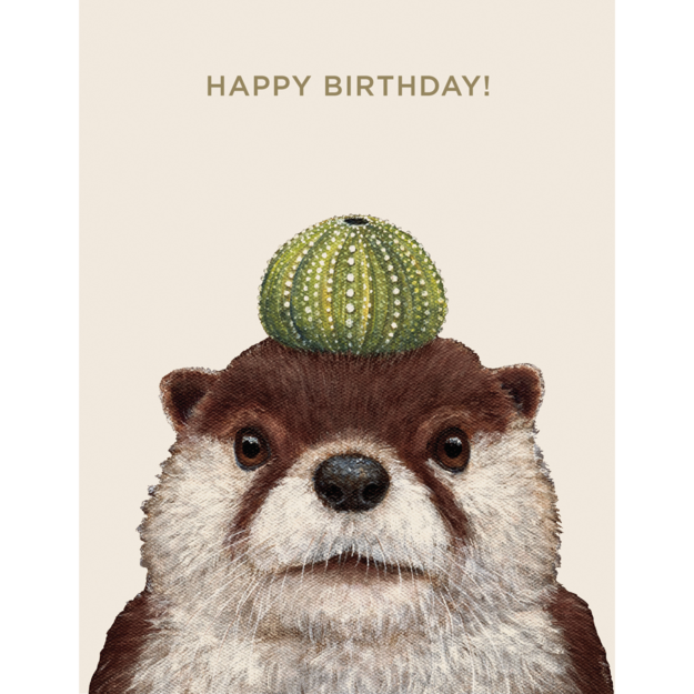 Othello Otter Birthday Card - Heart of the Home PA